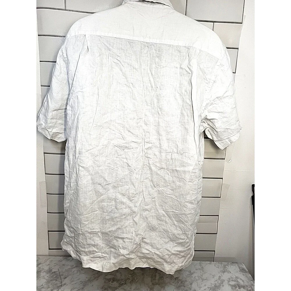 Tommy Bahama & Linksoul Men's Shirt Sz Large Short Sleeve Button Down Shirts - Picture 5 of 12